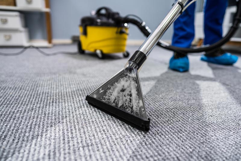 Carpet steam cleaning